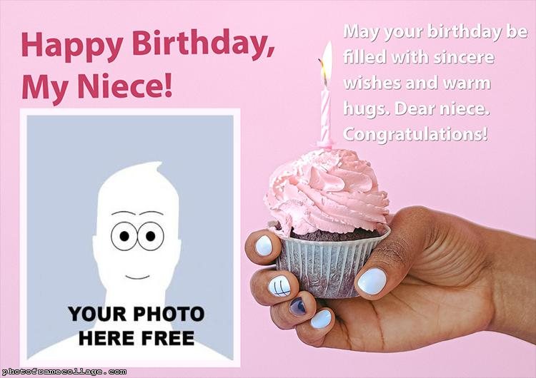 Happy Birthday My Niece Digital Template