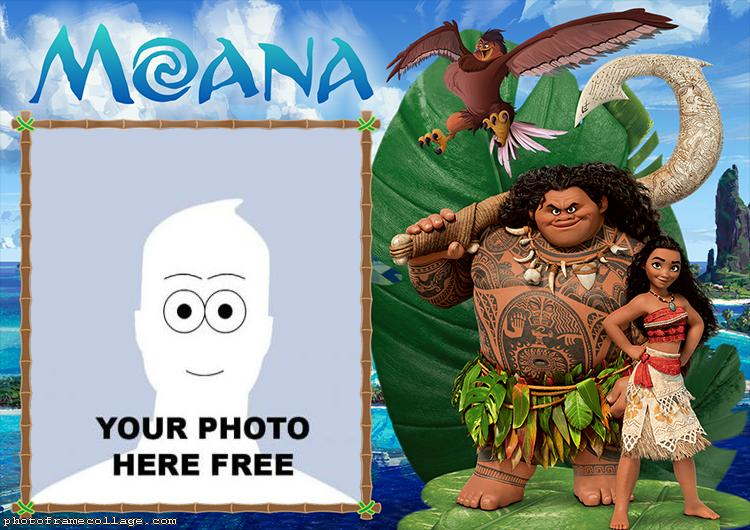 Moana Vaiana DIY Picture Frame