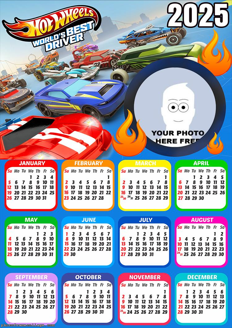 Calendar 2025 Hot Wheels Wolds Best Driver