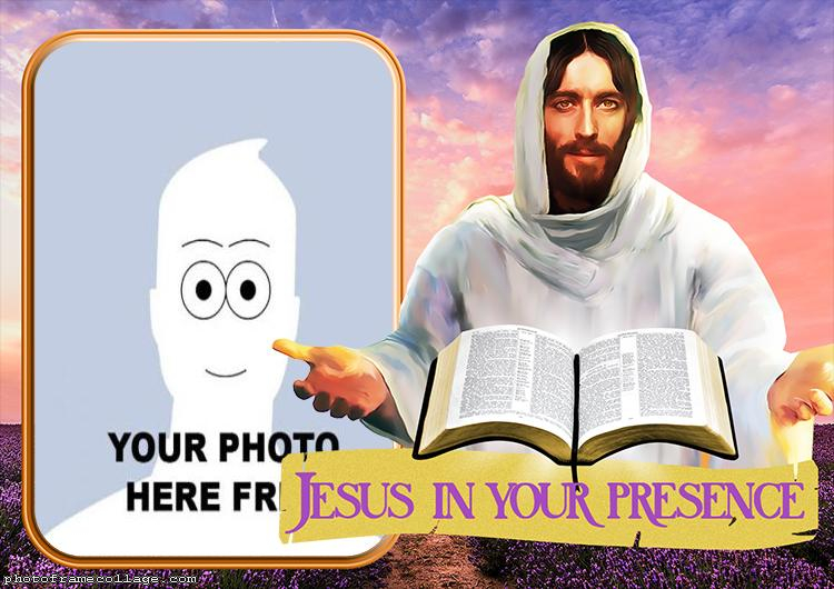 Jesus in Your Presence Frame Online