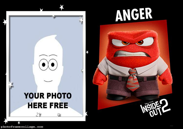 Inside Out 2 Anger Free Frame