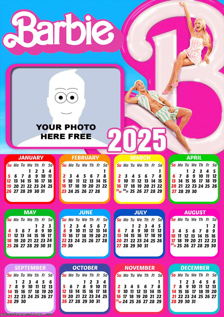 Calendar 2025 Babie Picture Frame