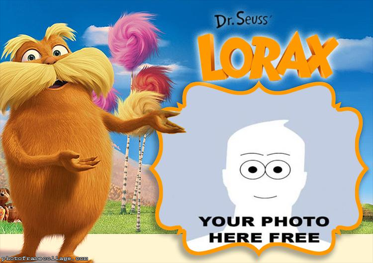 Dr. Seuss Lorax Photo Montage Online