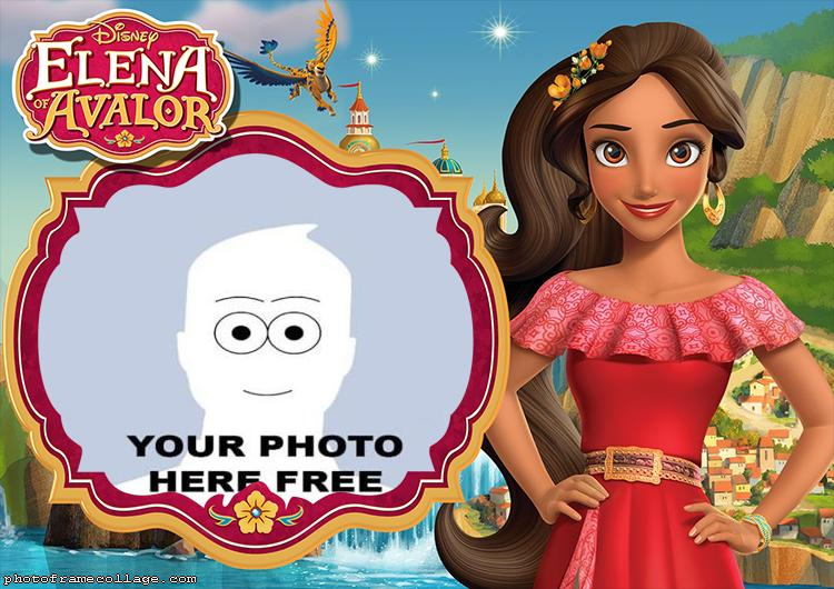 Elena de Avalor Photo Montage Frame