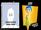 Inside Out 2 Joy Picture Frame Printable