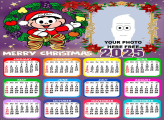 Calendar 2025 Maggy Merry Christmas Picture Collage