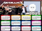 Calendar 2025 Metallica Picture Digital