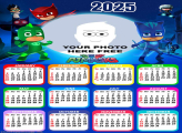 Calendar 2025 Pj Masks Characters