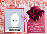 Mom Happy Birthday Collage Maker Free