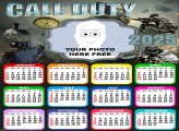 Picture Frame Calendar 2025 Call of Duty