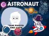 Astronaut Picture Frame Free