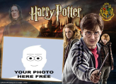 Harry Potter Design Template Frame