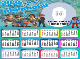 Calendar 2025 Playmobil Picture Frame Collage