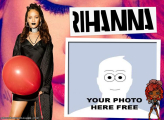 Rihanna Personalized Picture Frame