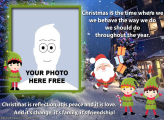 Christmas Message Frame Online