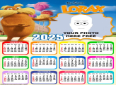 Picture Frame Calendar 2025 Dr Seuss Lorax