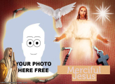 Digital Picture Frame Merciful Jesus