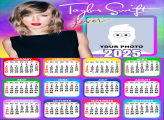 Calendar 2025 Taylor Swift Photo Collage Frame