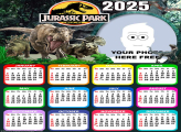 Calendar 2025 Jurassic Park Photo Collage Online