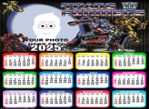 Calendar 2025 Transformer Photo Collage Frame
