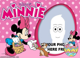 Minnie Happy Easter Frame Digital