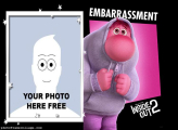 Inside Out 2 Embarrassment Picture Frame Collage