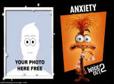 Inside Out 2 Anxiety Photo Collage