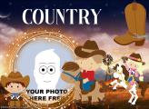 Country Kids Photo Frame Online