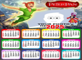 Calendar 2025 Peter Pan Picture Frame Collage