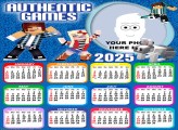 Calendar 2025 Authentic Games Minecraft
