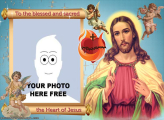 Free Montage Online Sacred Heart of Jesus