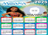 Calendar 2025 Moana Picture Frame Digital