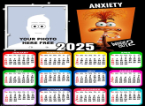 Calendar 2025 Anxiety Inside Out 2