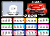 Calendar 2025 Anger Inside Out 2