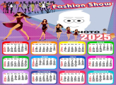 Calendar 2025 Fashion Show Frame Collage