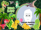 Dino Baby Photo Montage Free
