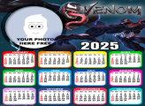Calendar 2025 Venom Photo Collage Frame