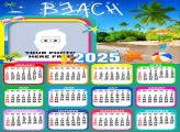 Photo Calendar 2025 Beach