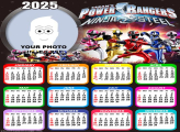 Calendar 2025 Power Rangers Ninja Steel