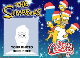 The Simpsons Merry Christmas Photo Maker Free
