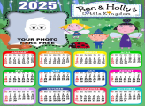 Calendar 2025 Ben e Holly Little Kingdon Picture Collage