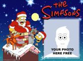 Santa Claus The Simpsons Collage Free Digital