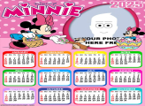 Calendar 2025 Minnie Happy Easter
