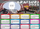 Calendar 2025 Akatsuki