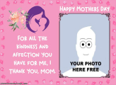 Happy Mothers Day Phrase Photo Montage Online
