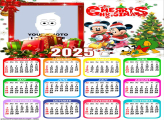 Photo Calendar 2025 Merry Christmas Minnie