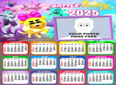 Calendar 2025 Battle Kitty Picture Frame