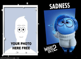 Inside Out 2 Sadness Picture Frame Free