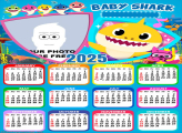 Calendar 2025 Baby Shark Candy