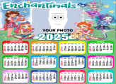 Picture Frame Calendar 2025 Enchantimals